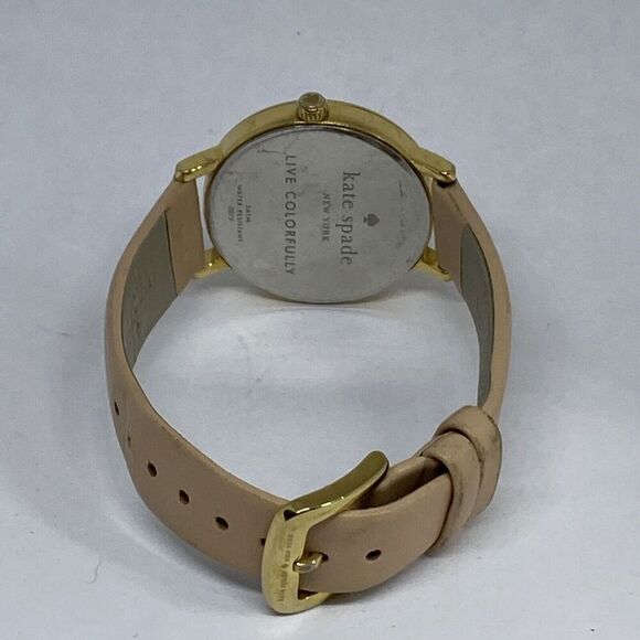Kate Spade 0073 Women\'s Beige Leather White Analog Dial Quartz Wrist Watch XX880 main image 10